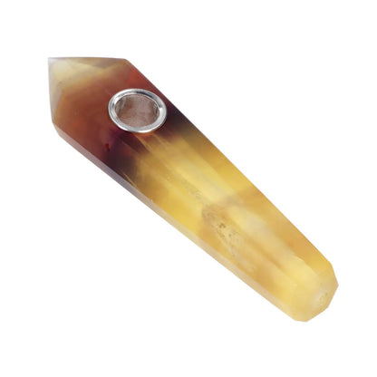 Valiant Each Valiant Crystal Pipe - Wood Grain Handpipes