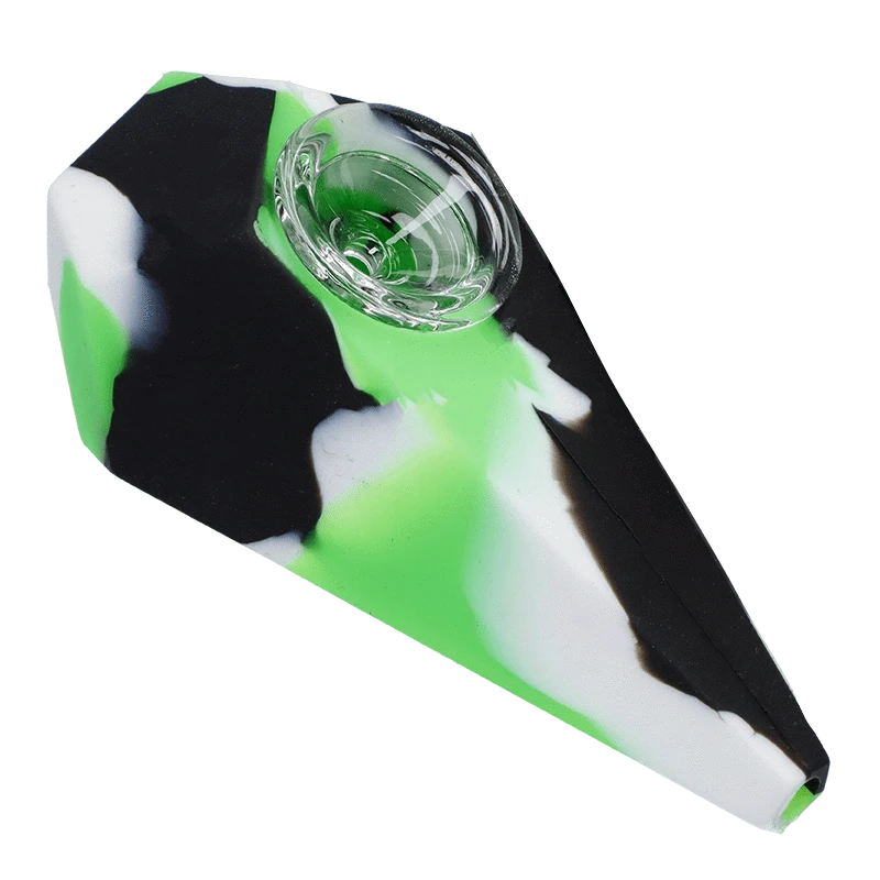 Valiant Each Valiant Silicone Diamond Hand Pipe | Canna Cabana Handpipes