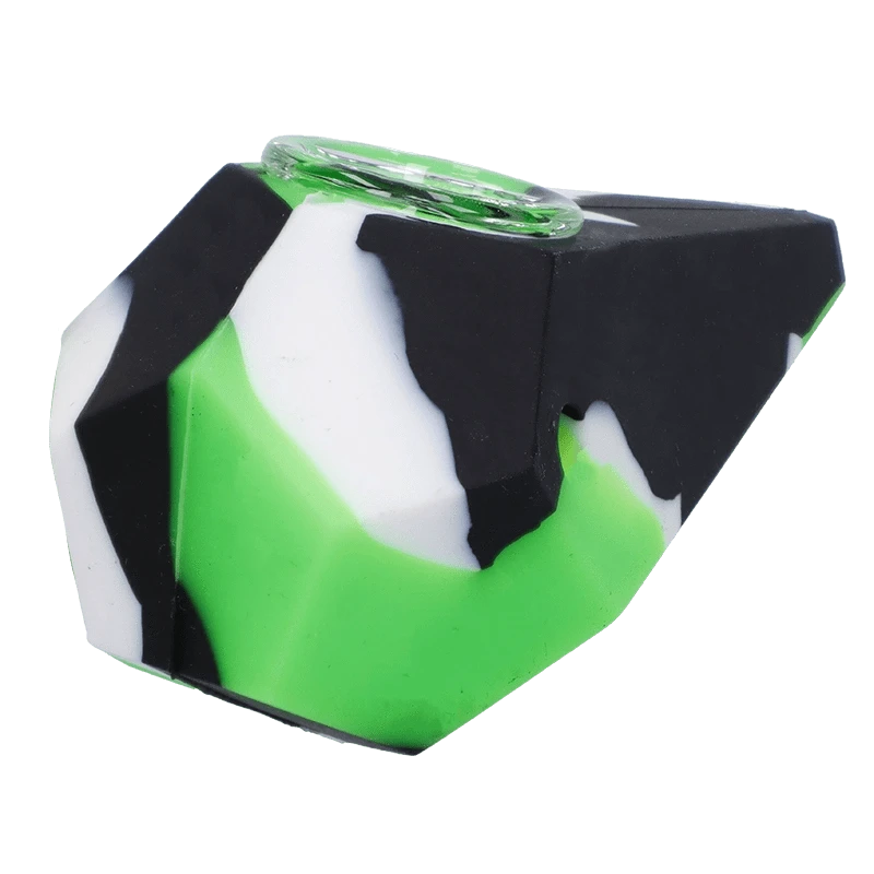 Valiant Each Valiant Silicone Diamond Hand Pipe | Canna Cabana Handpipes