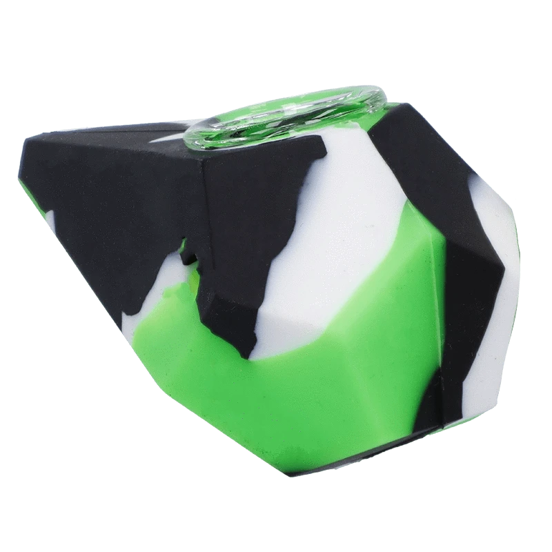 Valiant Each Valiant Silicone Diamond Hand Pipe | Canna Cabana Handpipes