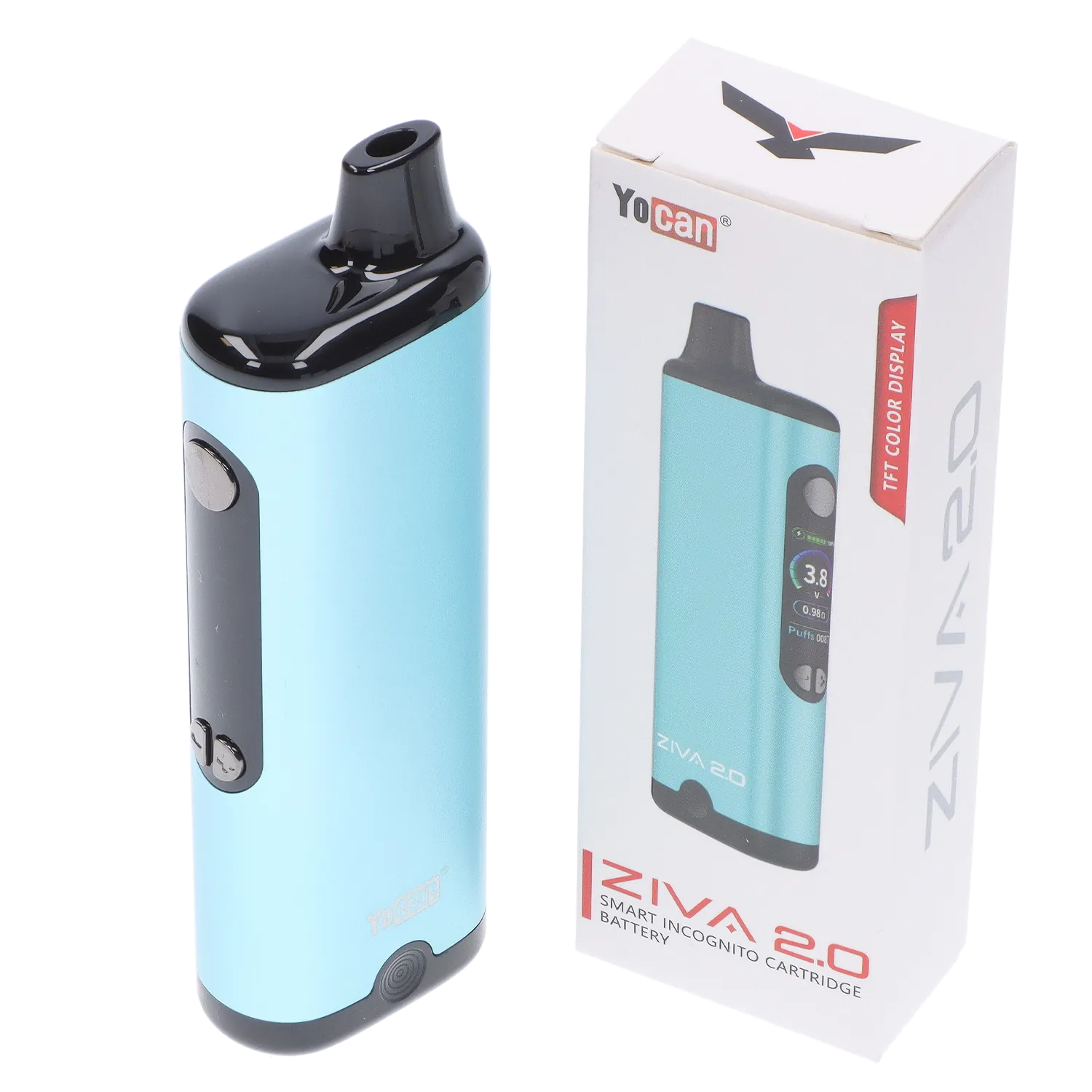 Yocan Each Yocan Zivo 2.0 510 Battery - Teal Vape Batteries