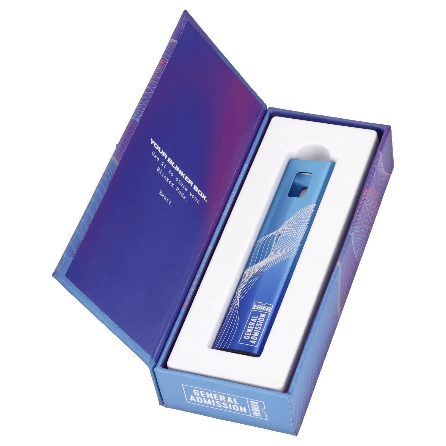 General Admission EACH General Admission Blinker Battery - Blue Wave Vape Batteries