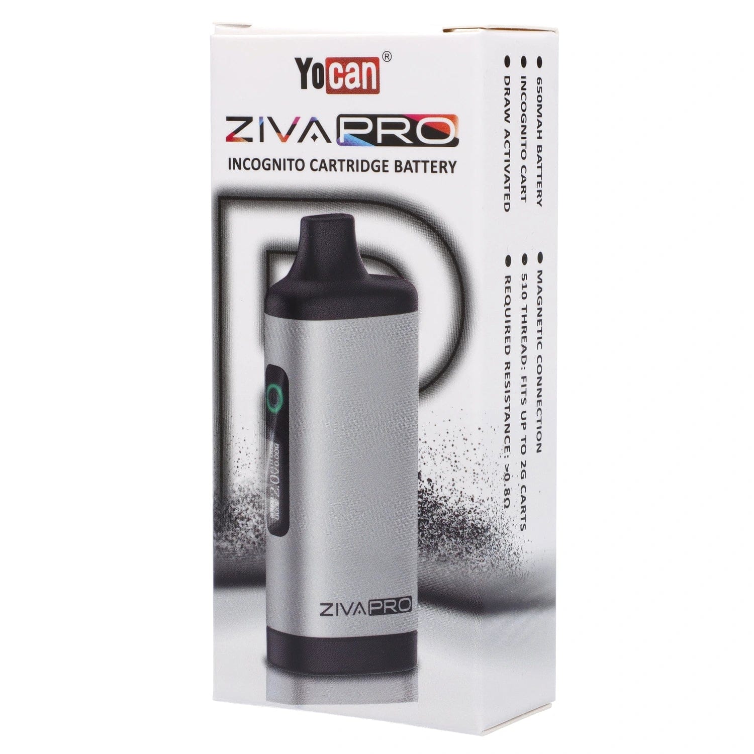 Yocan EACH Yocan Ziva Pro Battery Silver Vape Batteries