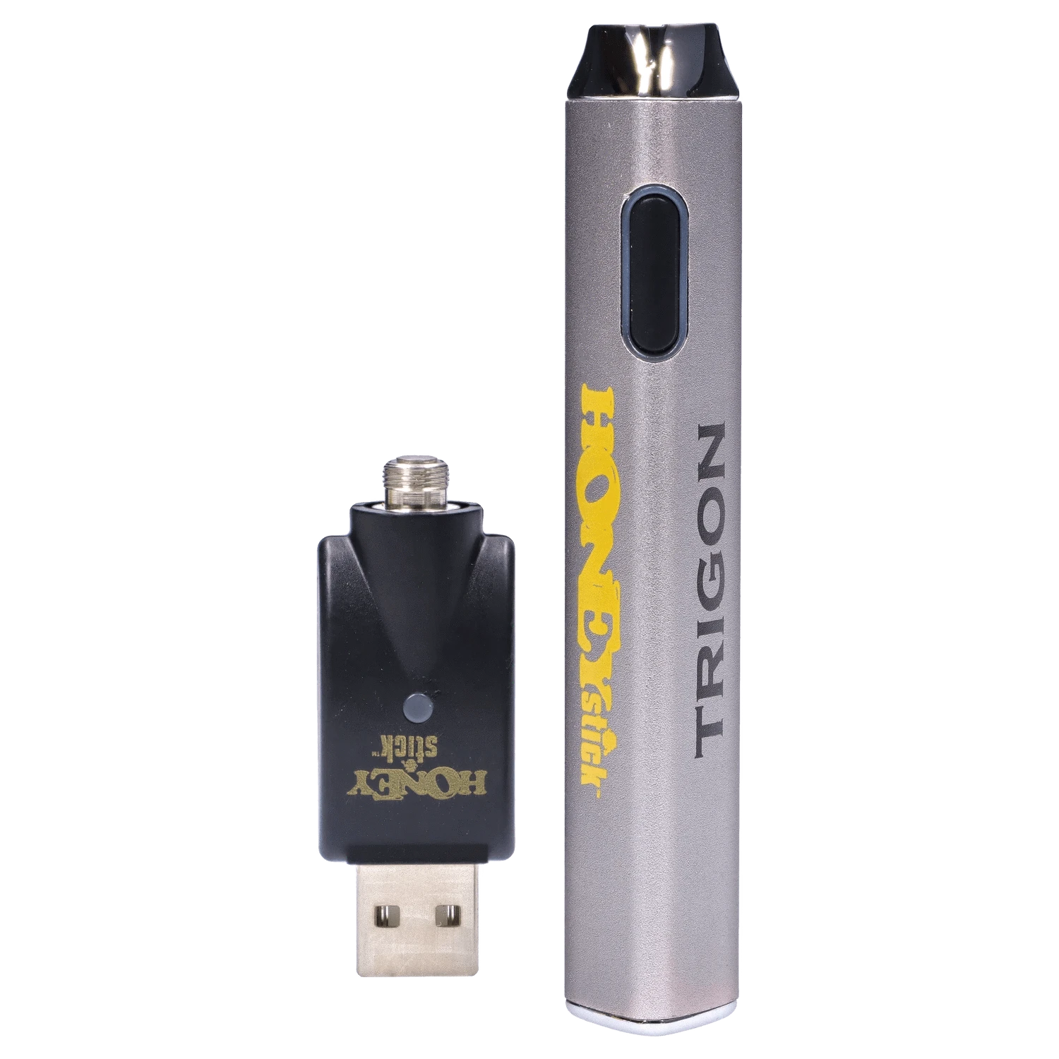 HoneyStick EACH HoneyStick Trigon Variable Voltage Battery Silver Vape Batteries