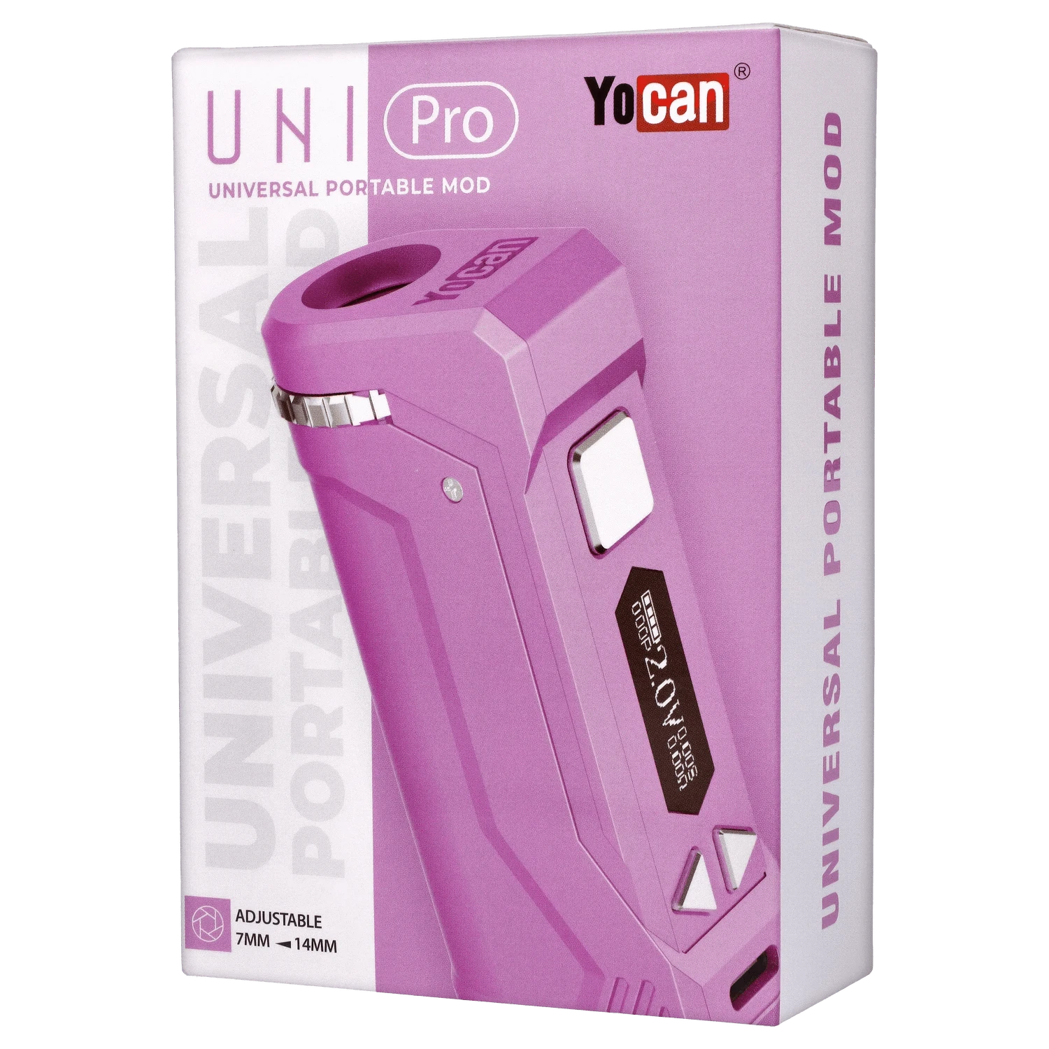 Yocan EACH Yocan UNI Pro-Digital Box Mod-Pink Vape Batteries