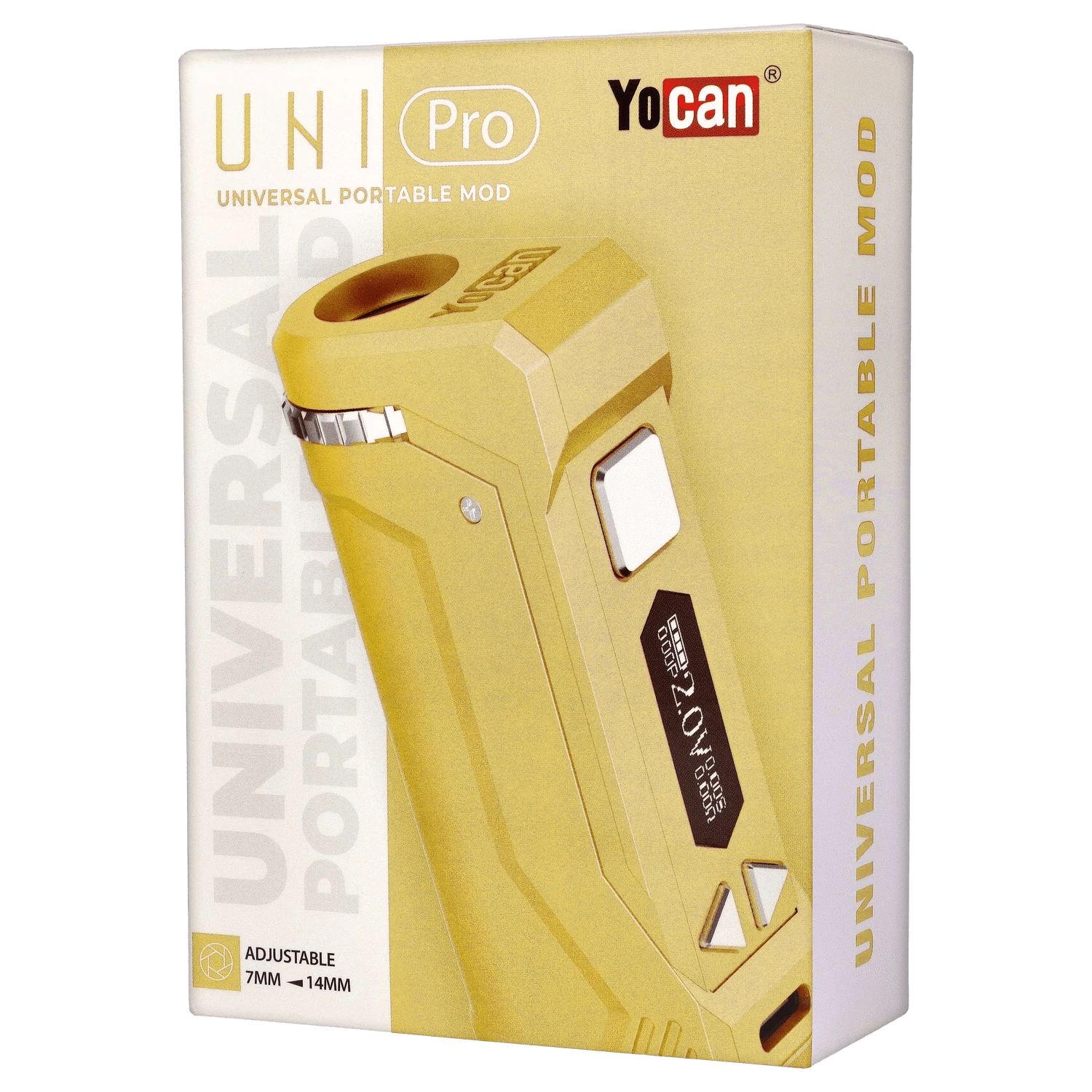 Yocan EACH Yocan UNI Pro-Digital Box Mod-Yellow Vape Batteries