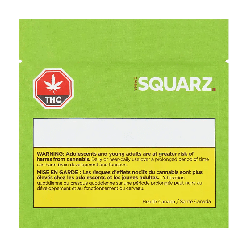 Canna Squarz 1 Pack Chocolates