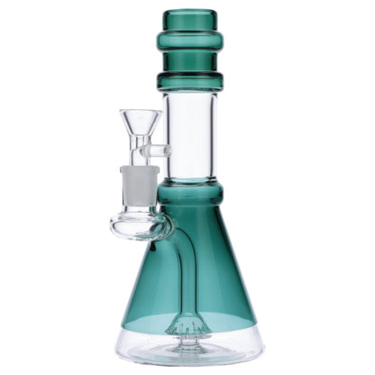 Valiant Each Valiant Dual Use Water Pipe w/ Bowl & Banger - Teal - 8in. Bongs