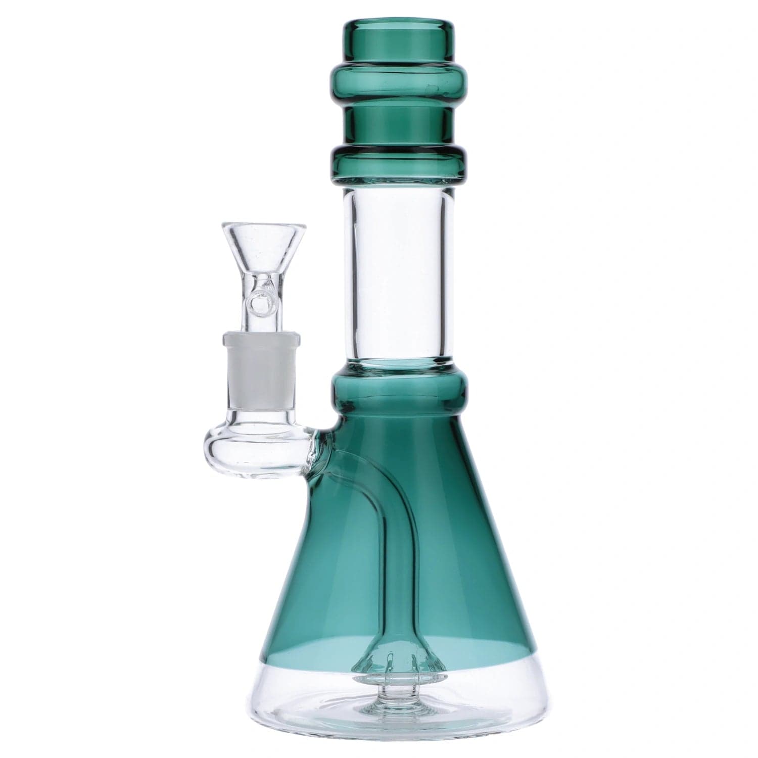 Valiant Each Valiant Dual Use Water Pipe w/ Bowl & Banger - Teal - 8in. Bongs