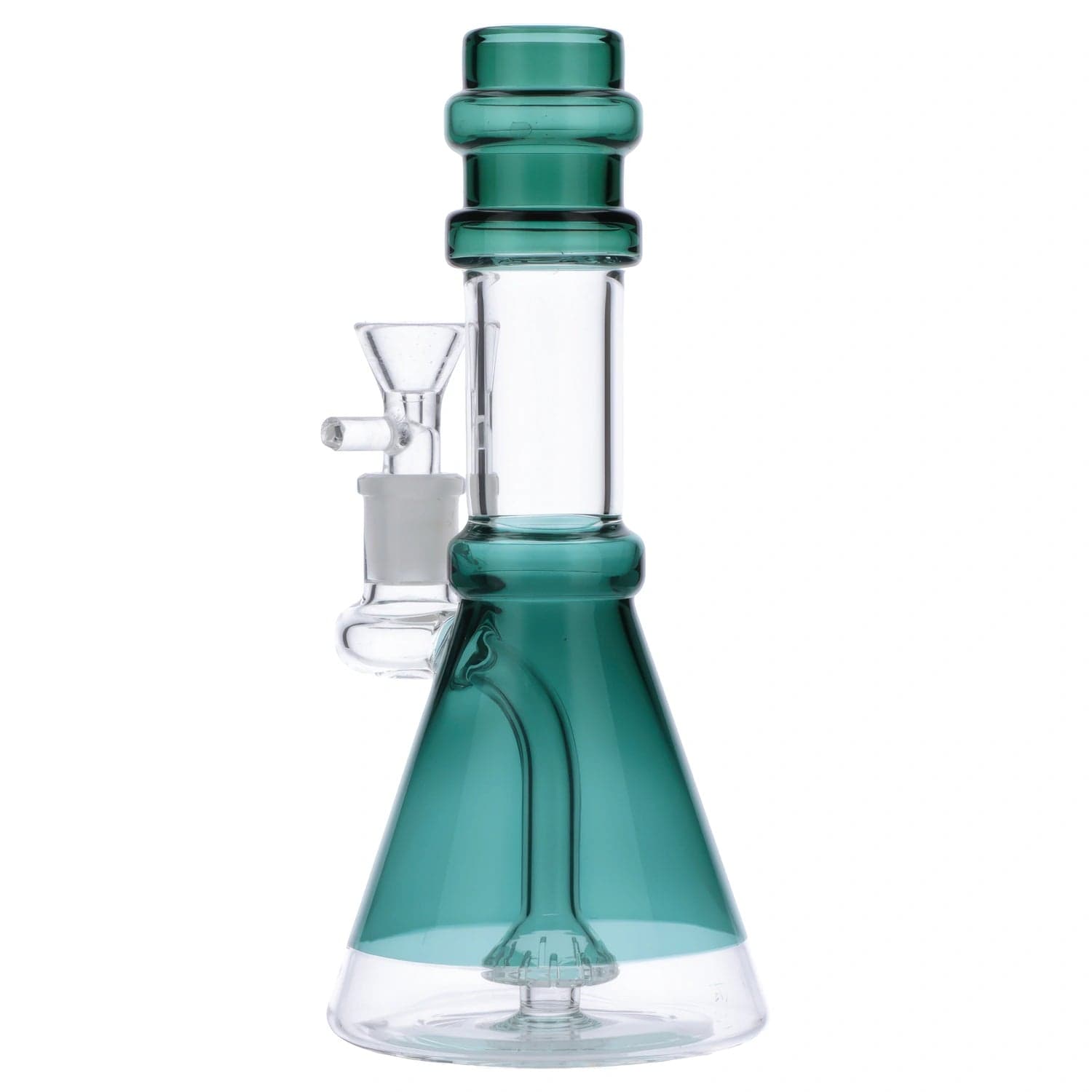 Valiant Each Valiant Dual Use Water Pipe w/ Bowl & Banger - Teal - 8in. Bongs