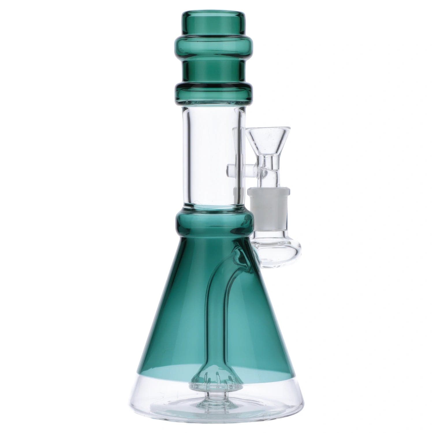 Valiant Each Valiant Dual Use Water Pipe w/ Bowl & Banger - Teal - 8in. Bongs