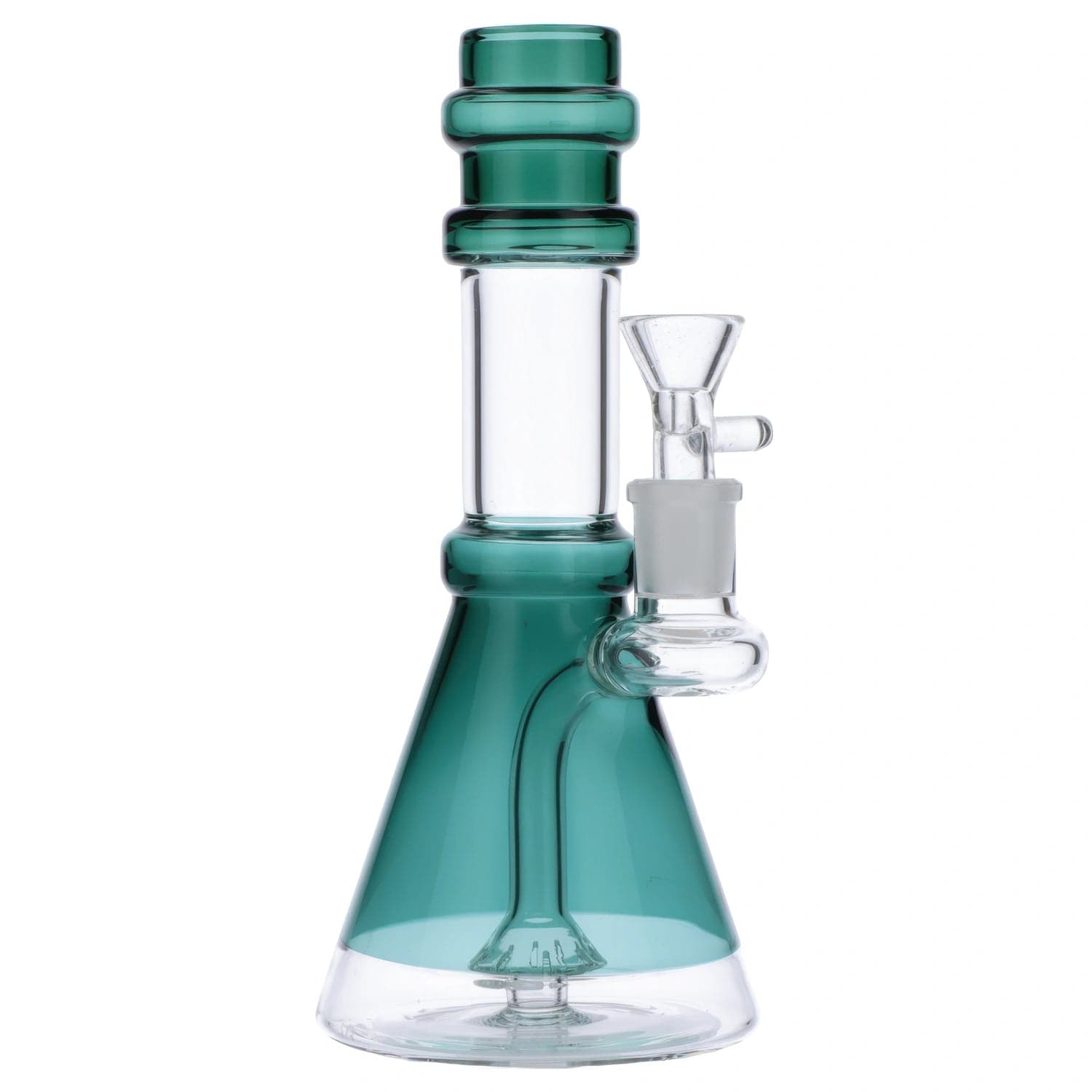 Valiant Each Valiant Dual Use Water Pipe w/ Bowl & Banger - Teal - 8in. Bongs