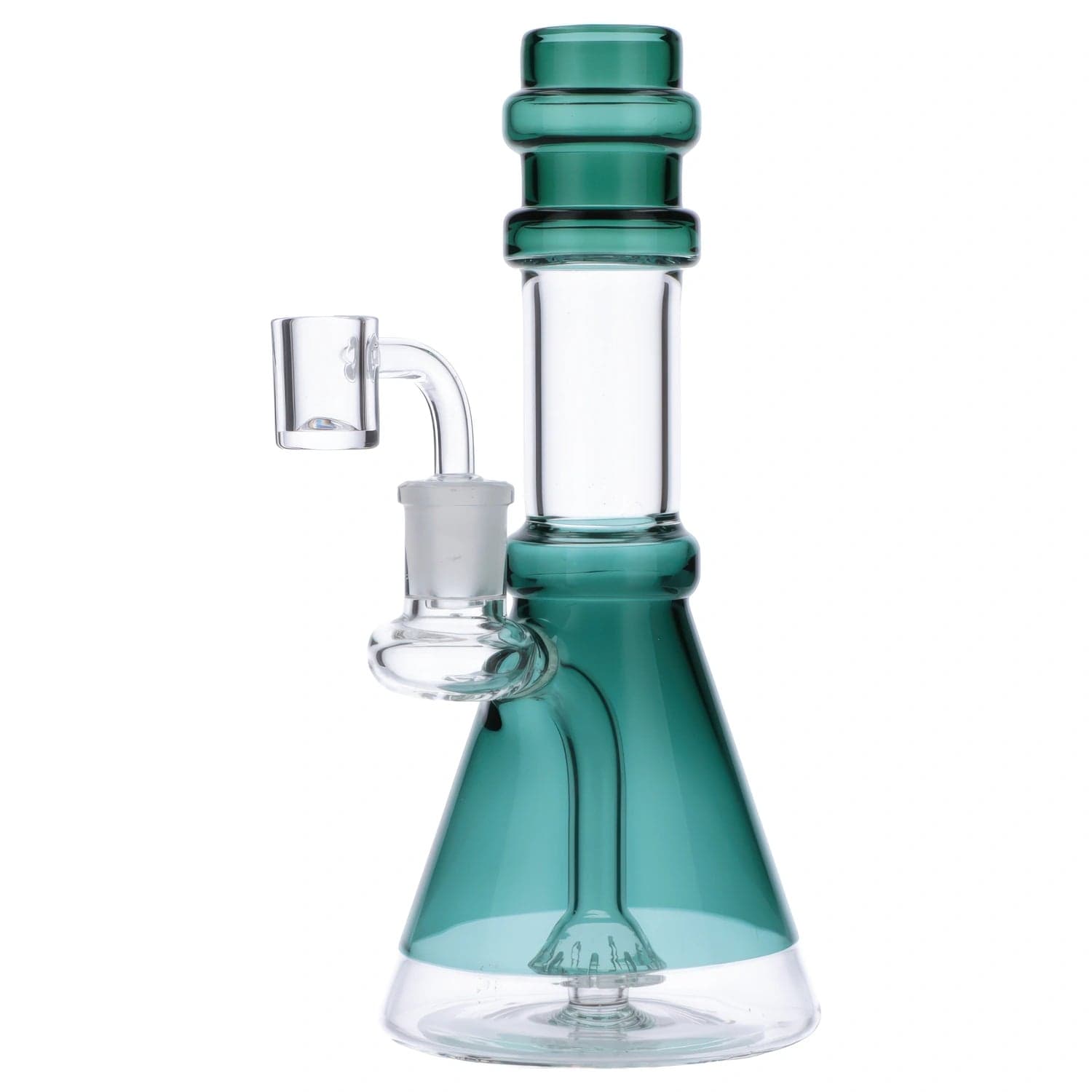 Valiant Each Valiant Dual Use Water Pipe w/ Bowl & Banger - Teal - 8in. Bongs