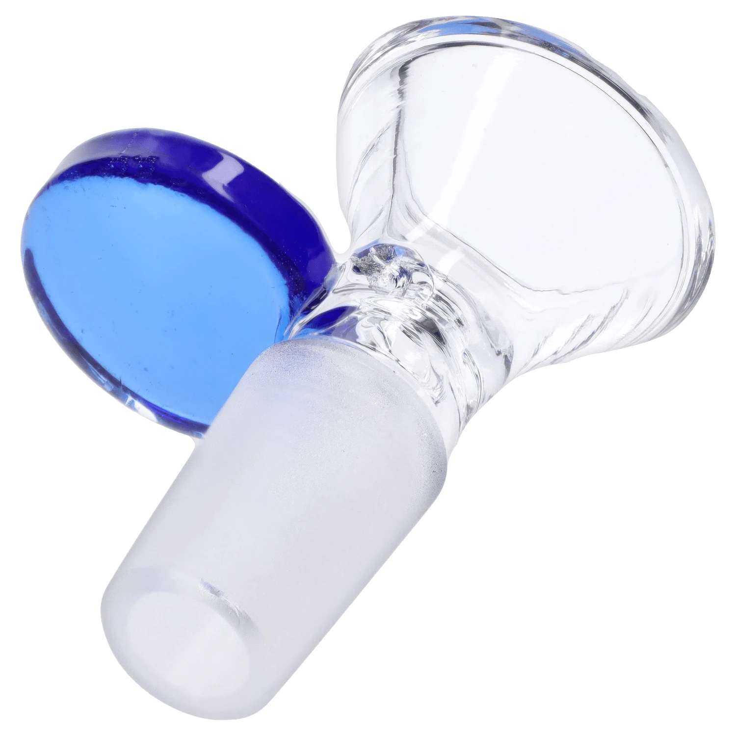 Valiant Each Valiant Replacement Bowl w/ Handle - 1 MM Blue - 14MM Male Replacement Parts