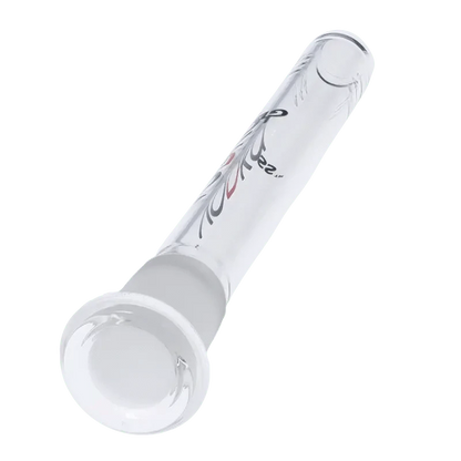 A clear, angled view of the 140mm Vodka Downstem, showing its flush mount design against a plain white background.