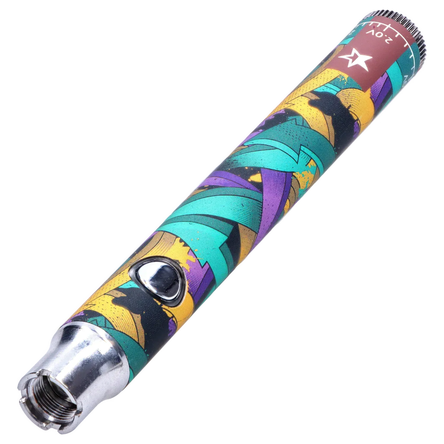 310 battery vape Lookah Guitar 510 Thread Vape Battery - Various Colors - (1 Count)