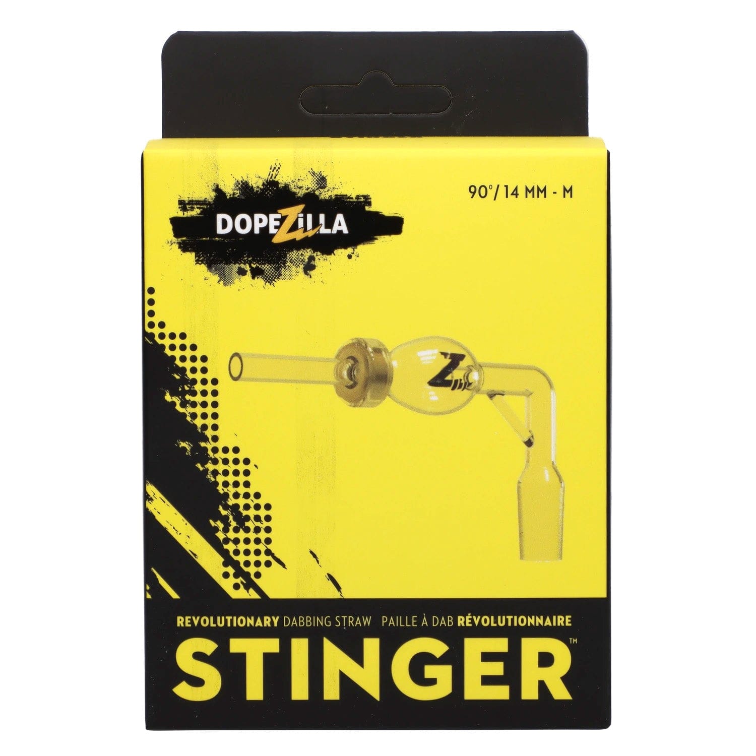 Dopezilla Each DPZ Dopezilla Stinger Dabbing Straw 90° Male 14mm Replacement Parts