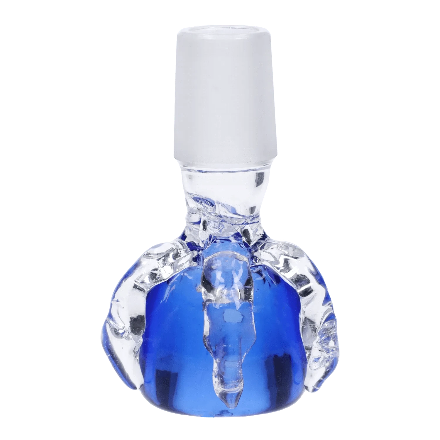 Valiant Each Valiant Glass Claw Bowl 18mm Blue Male | Canna Cabana Replacement Parts
