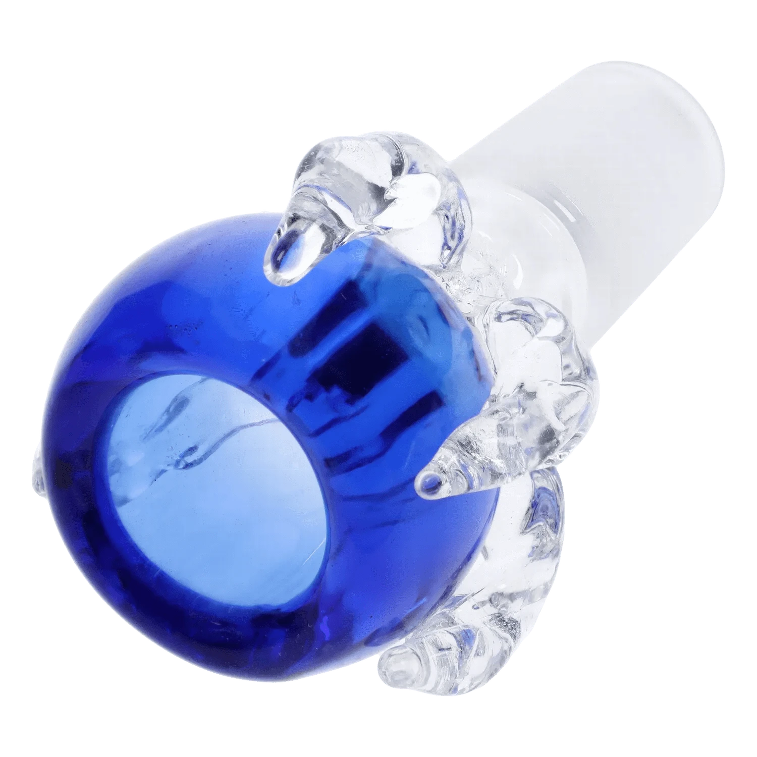 Valiant Each Valiant Glass Claw Bowl 18mm Blue Male | Canna Cabana Replacement Parts