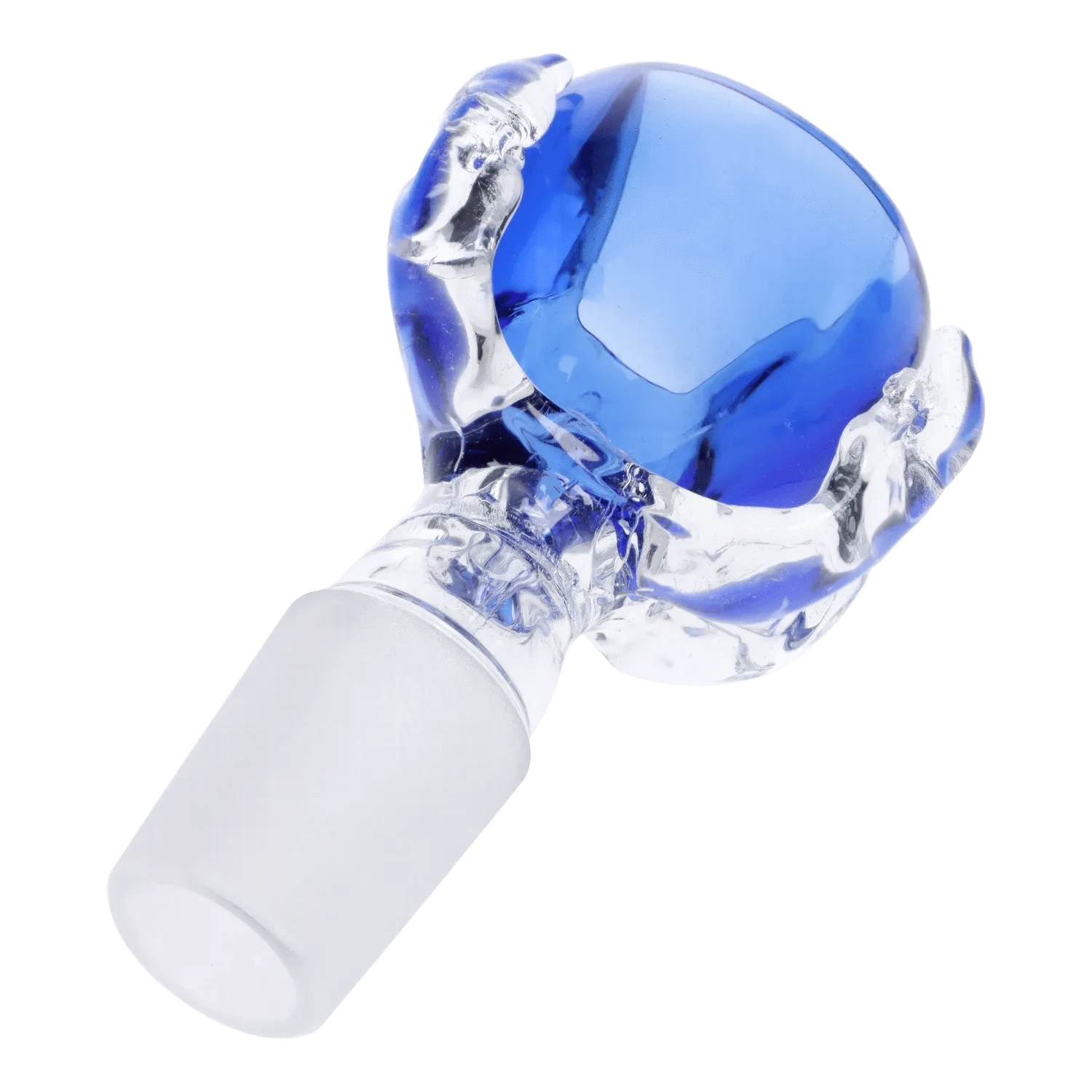 Valiant Each Valiant Glass Claw Bowl 18mm Blue Male | Canna Cabana Replacement Parts
