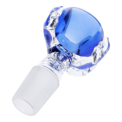 Valiant Each Valiant Glass Claw Bowl 18mm Blue Male | Canna Cabana Replacement Parts