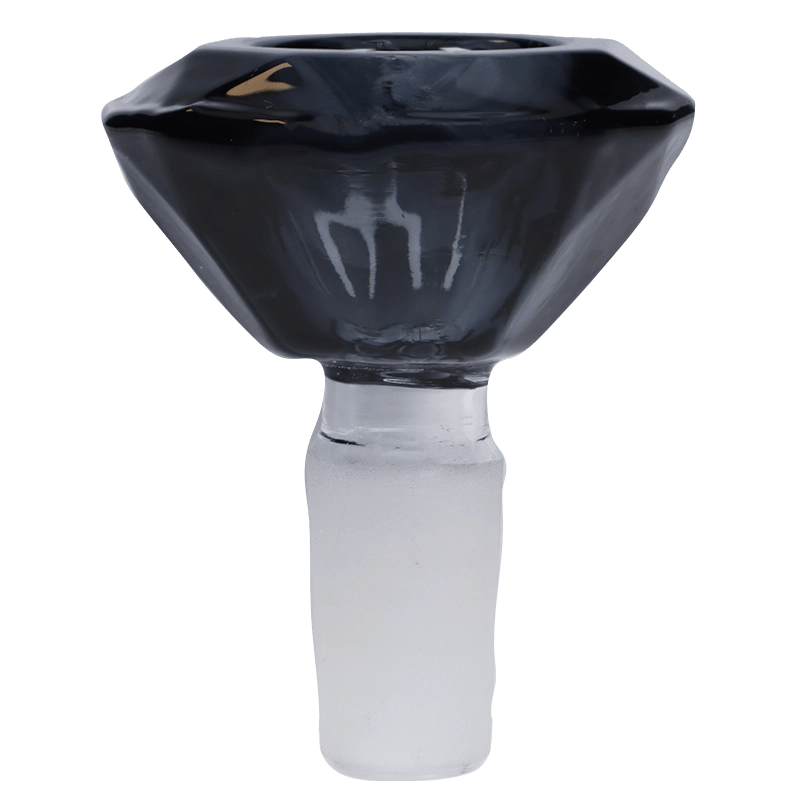 Valiant VLT Wide Diamond Bowl - Transparent Black, Male 14mm: Lowest ...