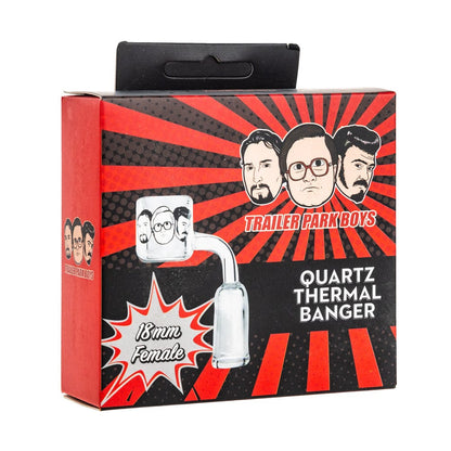 0 Each TPB Quartz Thermal Banger - Female 18mm | Canna Cabana Replacement Parts