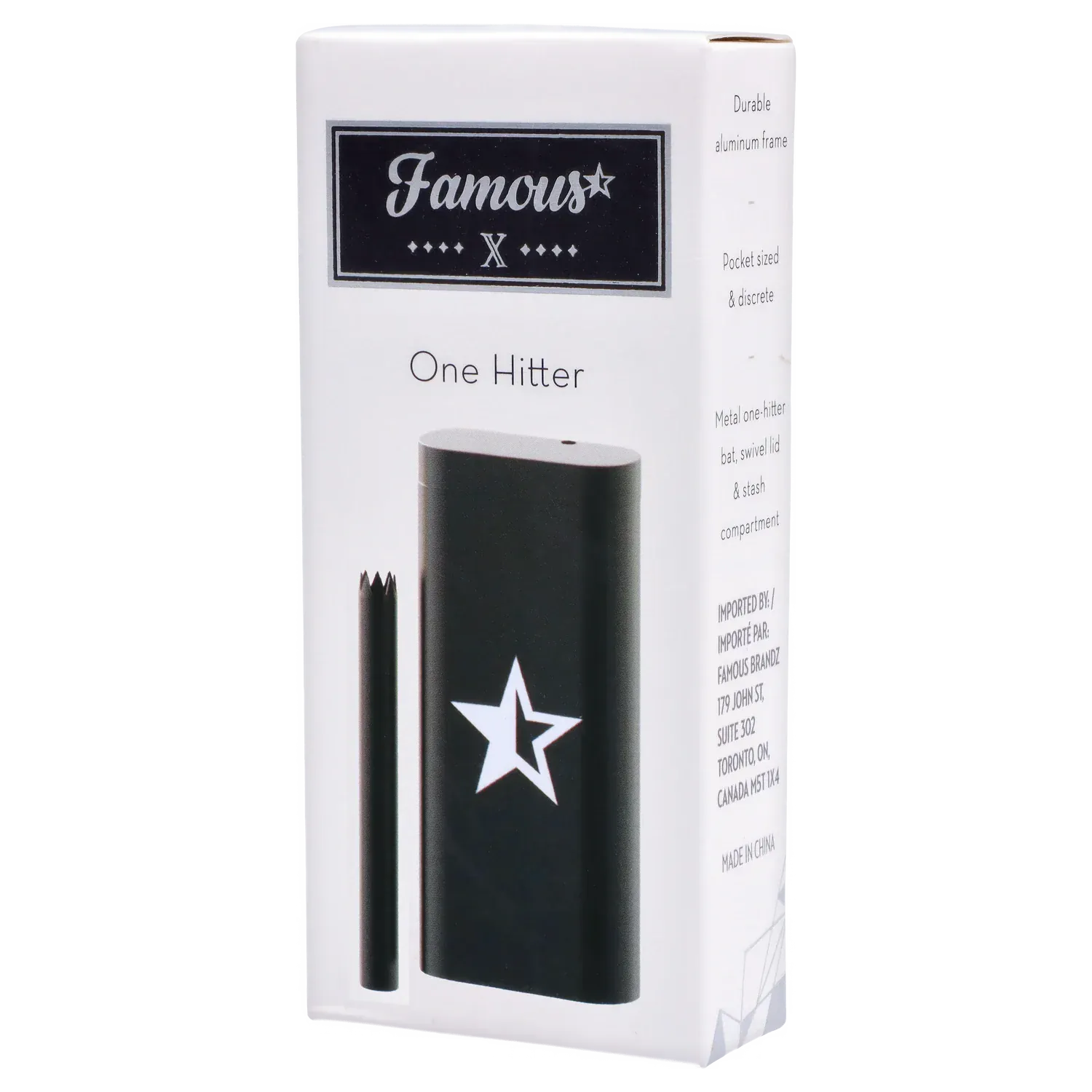 Famous X Each Famous X Aluminum Dugout - Buy Online | Canna Cabana Handpipes