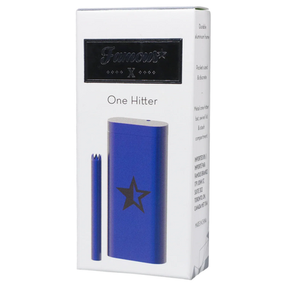 Famous X Each Famous X Aluminum Dugout - Blue: Lowest Price | Canna Cabana Handpipes