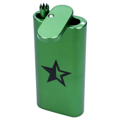 Famous X Each Famous X Aluminum Dugout Green: Lowest Price | Canna Cabana Handpipes