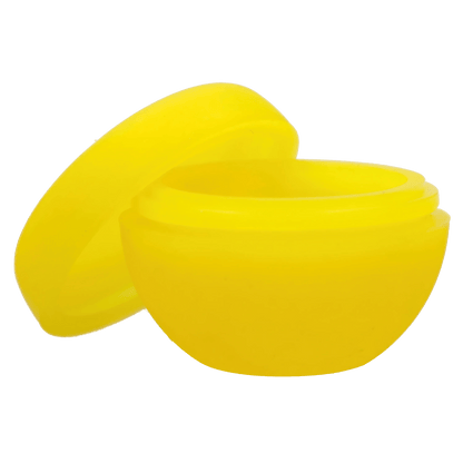 Valiant Each Valiant Silicone Half Moon Container - Yellow - 9ml Storage