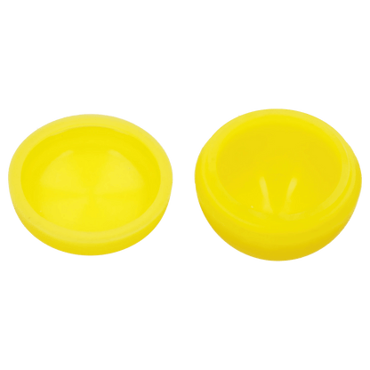 Valiant Each Valiant Silicone Half Moon Container - Yellow - 9ml Storage