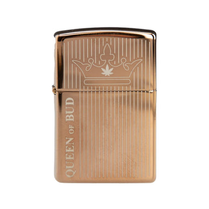 Queen of Bud EACH Queen of Bud Rose Quartz Vertical Flame Zippo Accessories