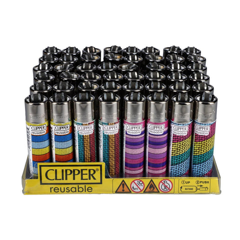 Clipper Lighter - Real Fabric Pattern
