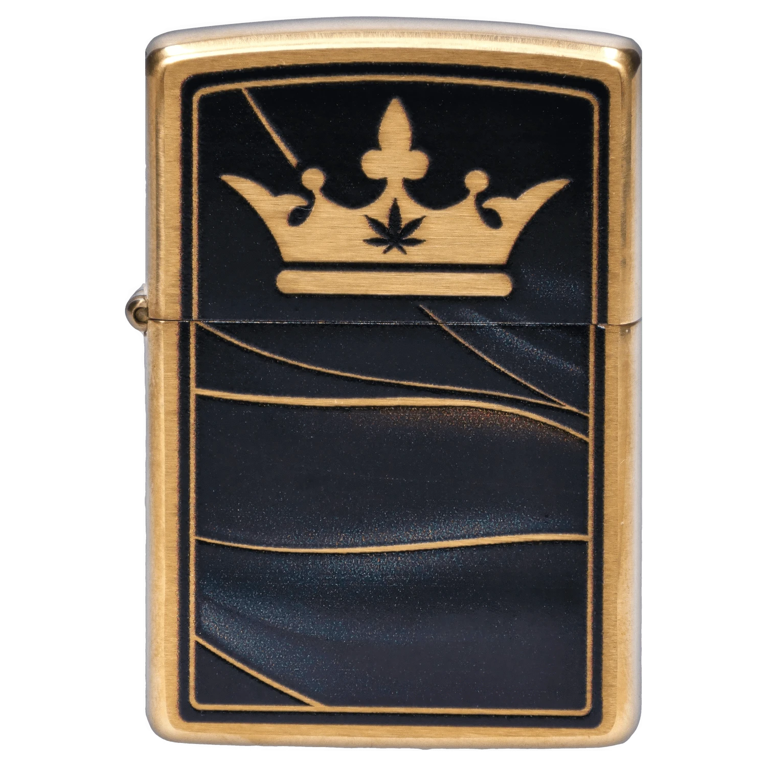 Queen of Bud Zippo Black Obsidian Midnight Manifest: Lowest Price