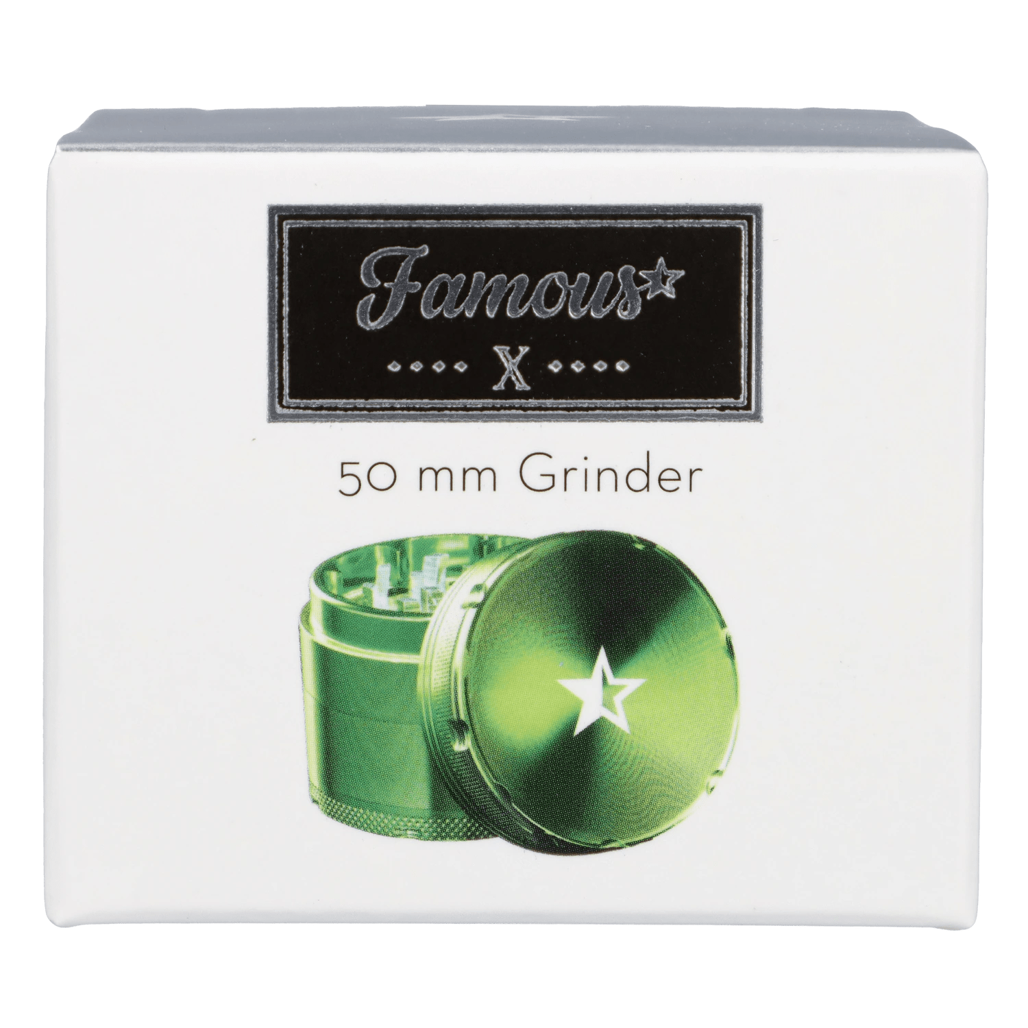 Famous X Each Famous X 4 pc Grinder -Green - 50mm Grinders