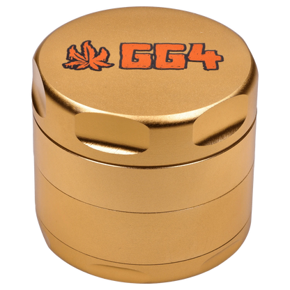 Puff Puff Pass Each Puff Puff Pass Aluminum Herb Grinder - GG4 Champagne Gold Grinders