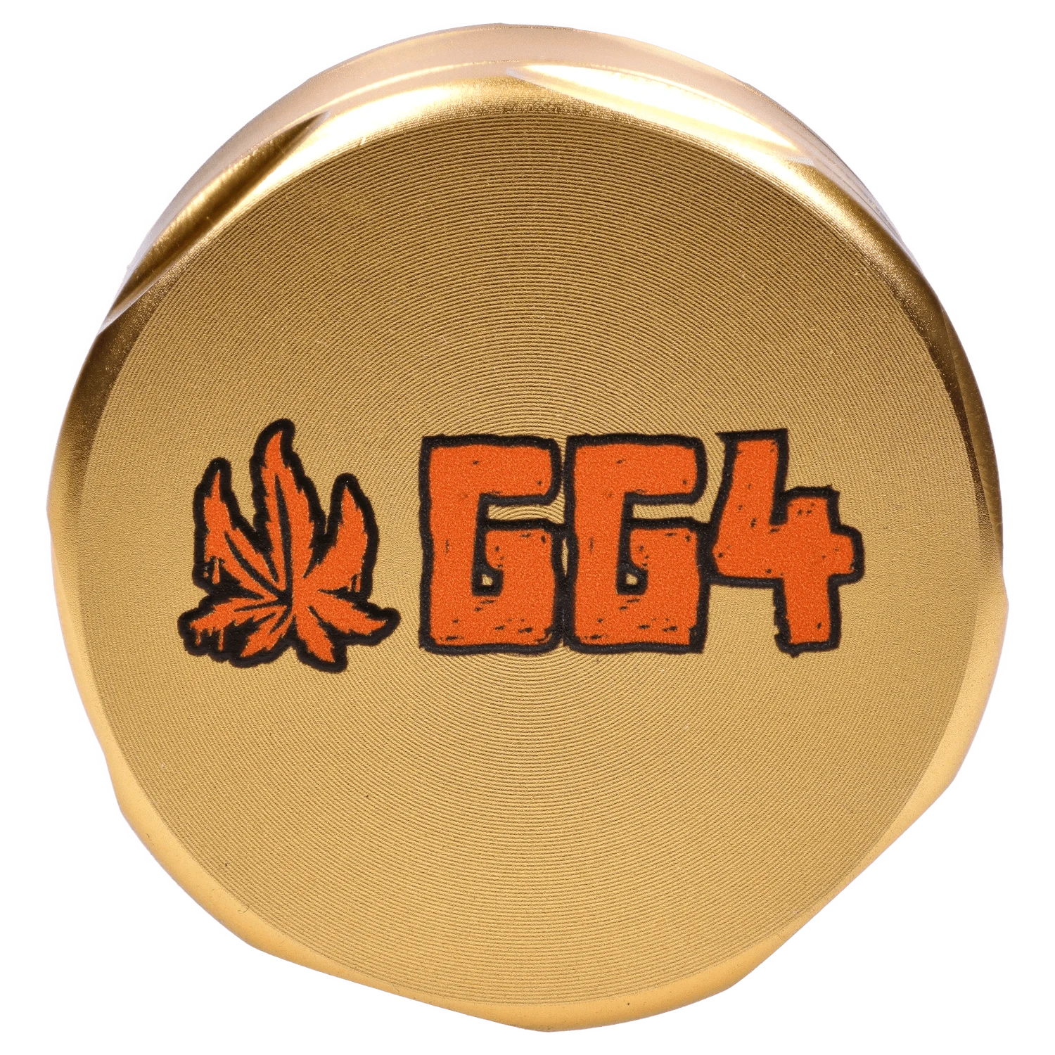Puff Puff Pass Each Puff Puff Pass Aluminum Herb Grinder - GG4 Champagne Gold Grinders