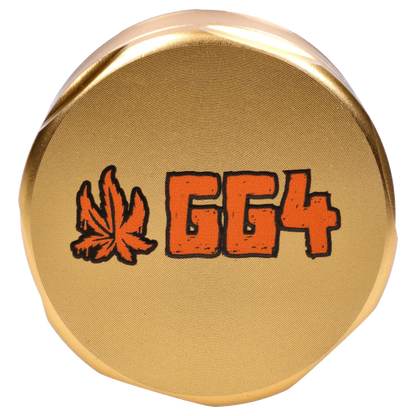 Puff Puff Pass Each Puff Puff Pass Aluminum Herb Grinder - GG4 Champagne Gold Grinders