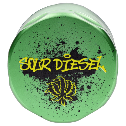 Puff Puff Pass Each Puff Puff Pass Sour Diesel Grinder Green | Canna Cabana Grinders