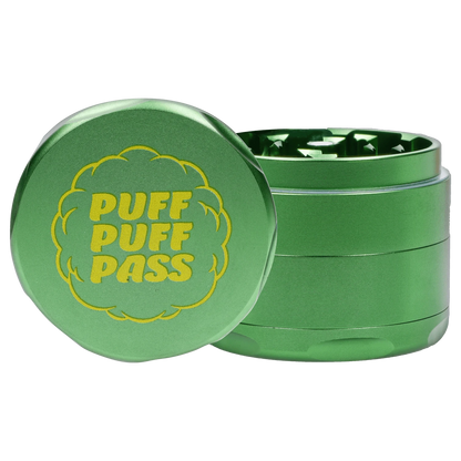 Puff Puff Pass Each Puff Puff Pass Sour Diesel Grinder Green | Canna Cabana Grinders