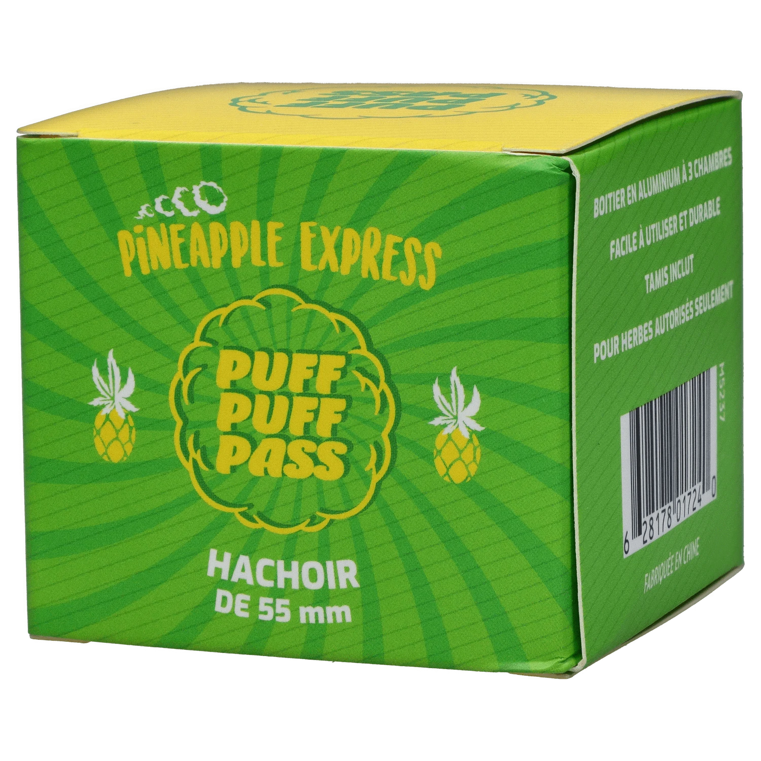 Puff Puff Pass Each Puff Puff Pass Pineapple Express Grinder | Canna Cabana Grinders