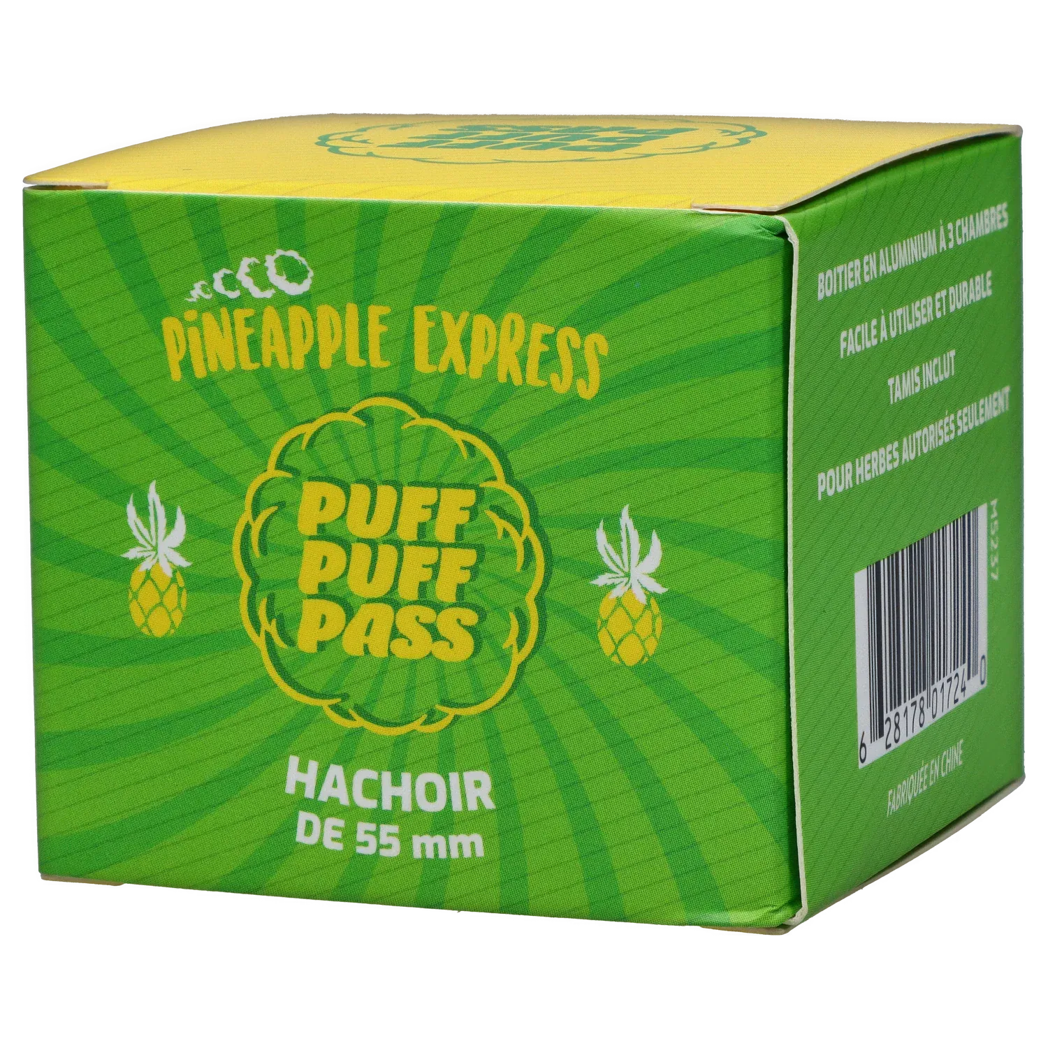 Puff Puff Pass Each Puff Puff Pass Pineapple Express Grinder | Canna Cabana Grinders