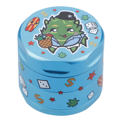 Wido Each Wido Pineapple Express 4pc Grinder - Aqua - 55mm Grinders