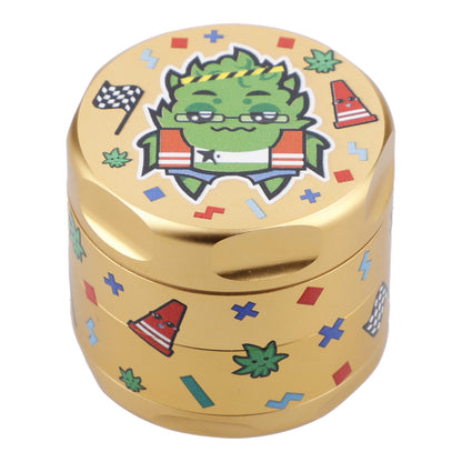 Wido Each Wido Sour Diesel 4pc Grinder - Yellow Gold - 55mm Grinders