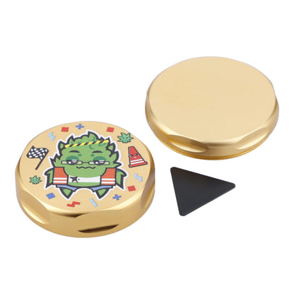 Wido Each Wido Sour Diesel 4pc Grinder - Yellow Gold - 55mm Grinders