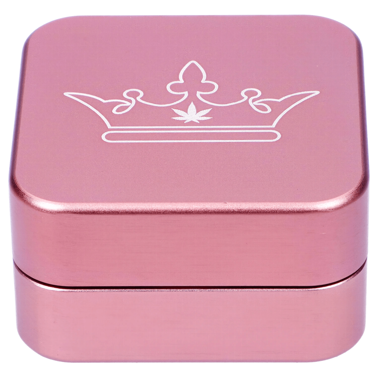 Queen of Bud Rose Quartz Aluminum Grinder 55mm: Lowest Price