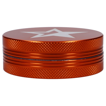 Famous X Each Famous X Lava 2pc Grinder, Orange, 55mm | Canna Cabana Grinders