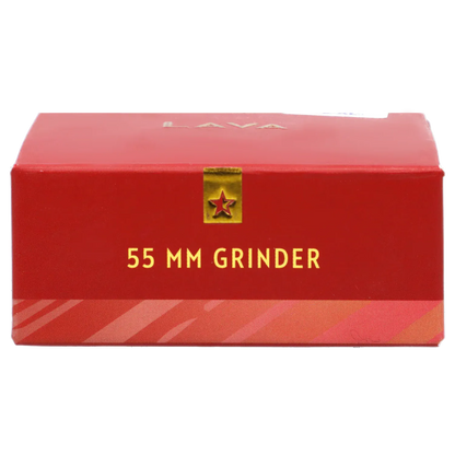 Famous X Each Famous X Lava 2pc Grinder, Orange, 55mm | Canna Cabana Grinders