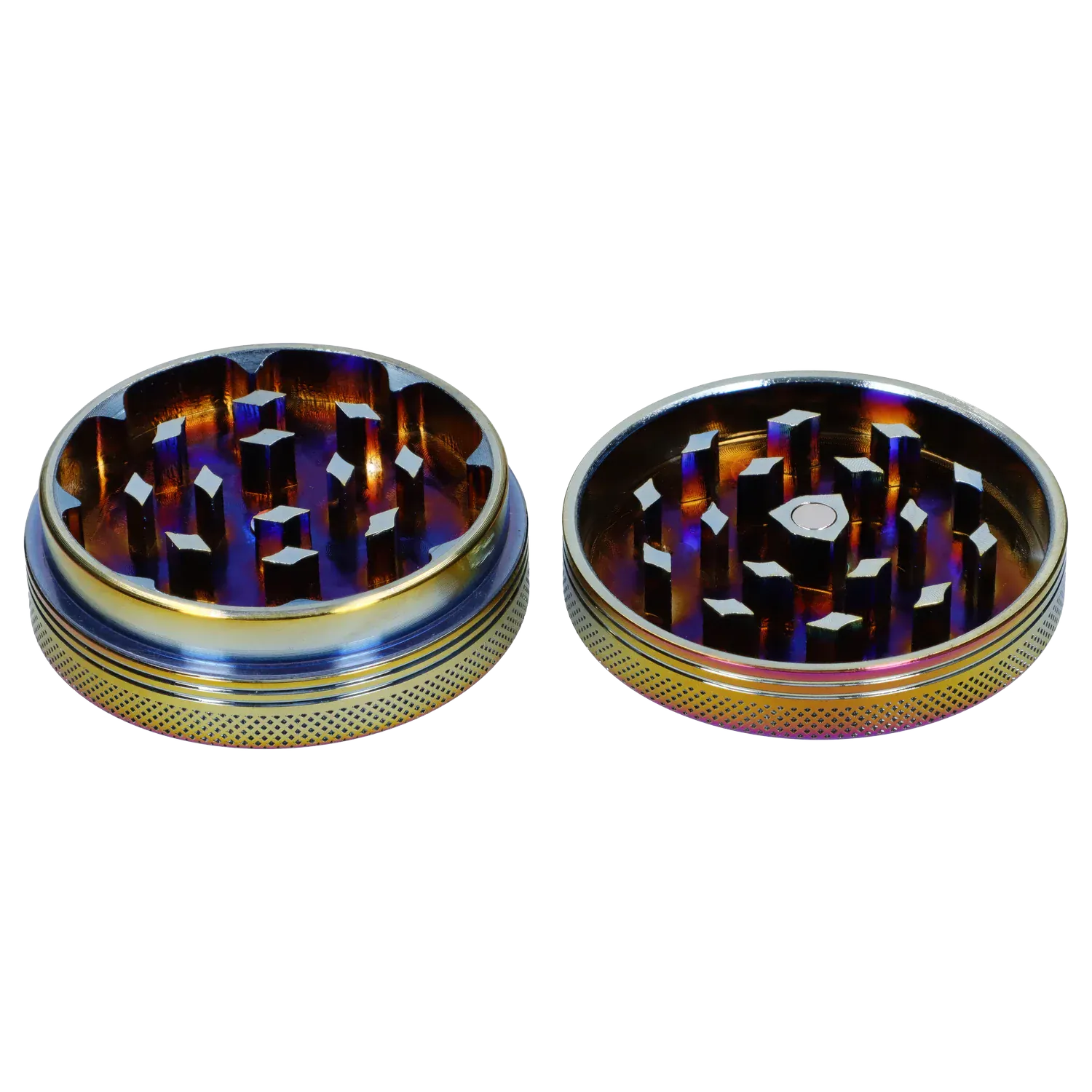 Famous X Each Famous X Prism 2pc Grinder - Rainbow | Canna Cabana Storage